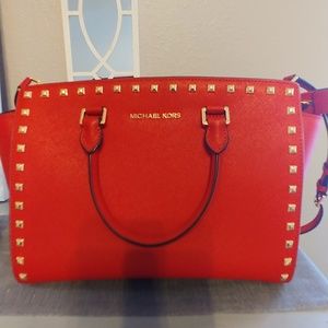 Rare Michael Kors Selma studded bag